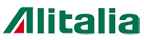 The logo of AlItalia airlines. Homeric Tours’ flight airline partners.