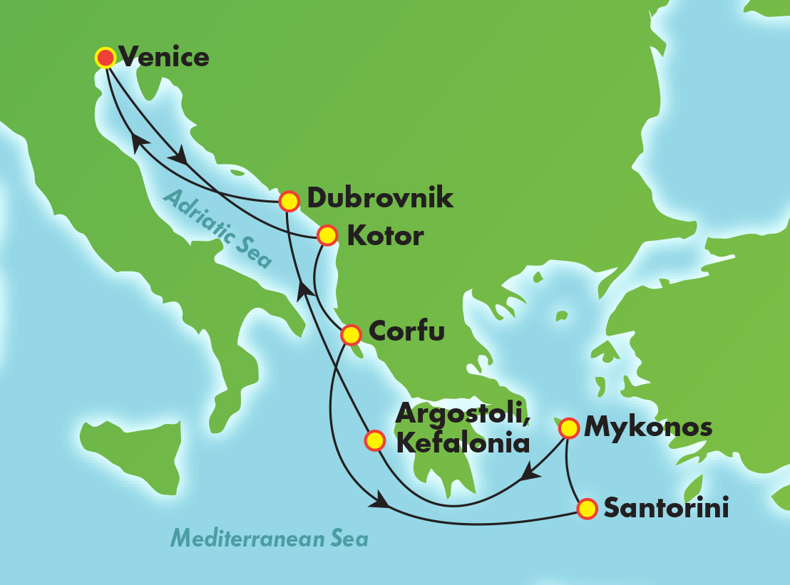 cruises from boston to greece